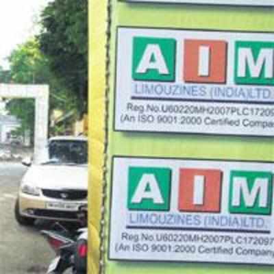 Aim Limouzines sponsors Navratri event... after EOW freezes its bank accounts