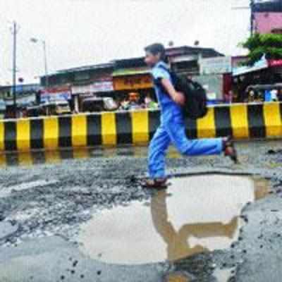 Civic officials buy time to fill potholes