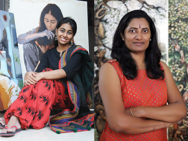 Afza Tamkanat and Gouri Vemula city artists are taking Hyderabad to the world