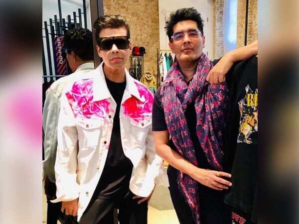 Manish Malhotra shares a super cool picture with the "Birthday boy to be" Karan Johar