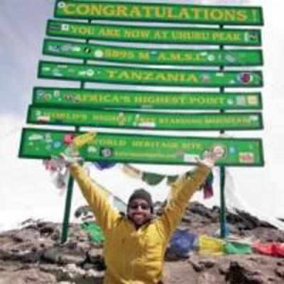 Man with no legs scales 19,000 ft Mt Kilimanjaro