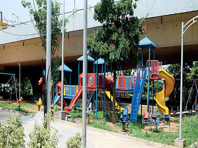 This park in Domlur marks a first for BBMP; to delight joggers and children alike