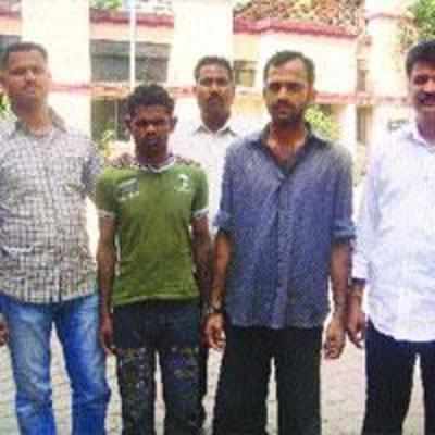 Two labourers nabbed for theft at APMC mkt