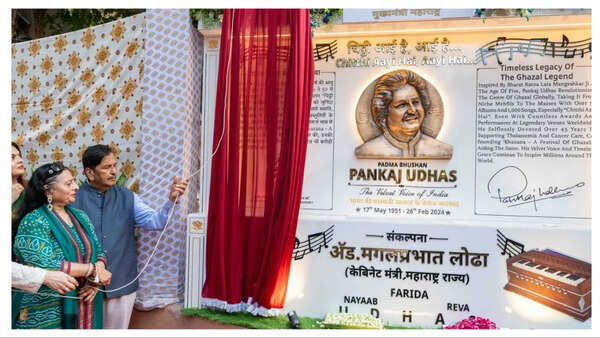 Mumbai honours ghazal legend with ‘Padma Bhushan Pankaj Udhas Chowk’ on 75th Birth Anniversary