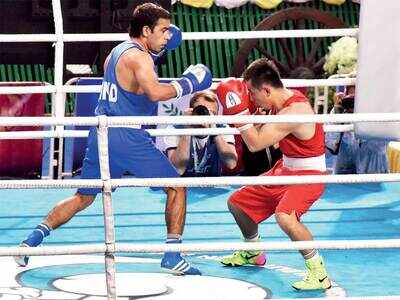 India shines at Asian Boxing Championship