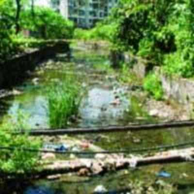Cidco's storm water drainage channel concretisation project in New Panvel stalled