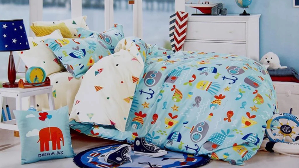 Creating a Dreamy Kids' Room With Fun Bedding & Soft Furnishings
