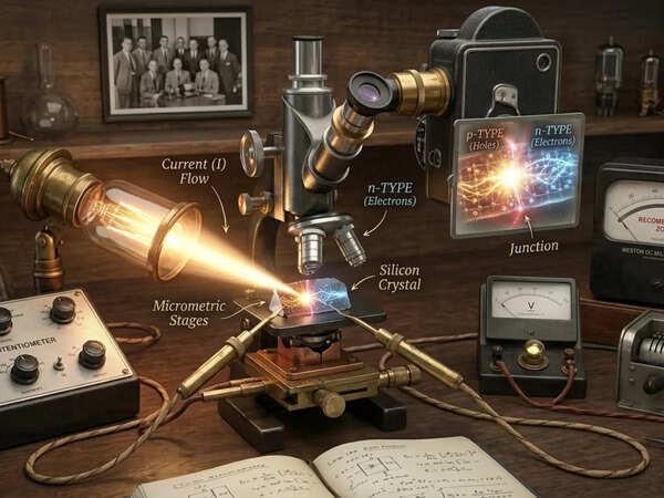 In 1940, a scientist testing a cracked silicon slab uncovered a hidden effect that helped build modern electronics