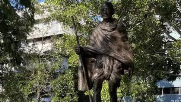 'Take immediate action’: MEA condemns theft of Mahatma Gandhi statue in Australia