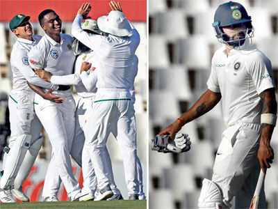 India vs South Africa, 2nd Test, Day 4: Virat Kohli out...Proteas in