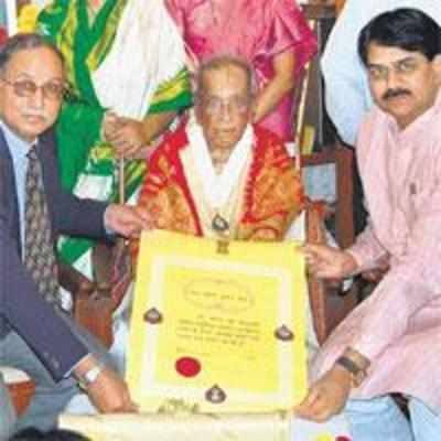 Bhimsen Joshi conferred the Bharat Ratna