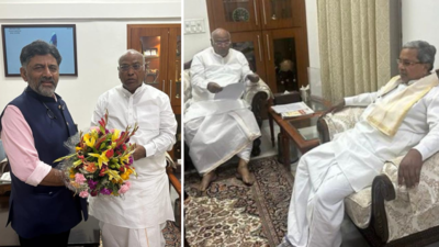Karnataka CM announcement live: 'Congress chief Kharge likely to announce decision tomorrow in Bengaluru'