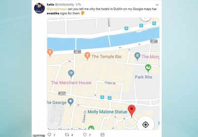 Users spot swastikas on Google Maps