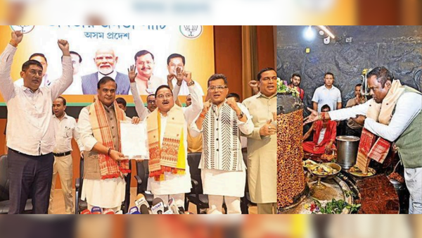 Assam polls 2026: Youth leaders & party loyals shape BJP’s list of 1st-timers
