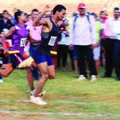 DSO district level athletics meet at CBD, old champs steal show