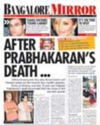 After Prabhakaran's death ...