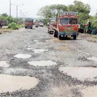 Rs 100 cr on potholes in year of scanty rain!