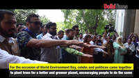 Jackie Shroff, Kapil Dev and Randeep Hooda  encourage Delhi to plant more trees 