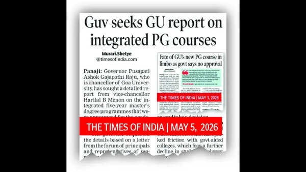 Lack of approval forces Goa University to drop nine new 5-yr courses