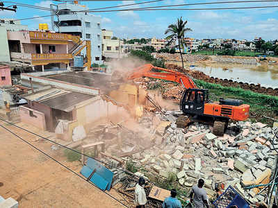 BBMP frees 2 lakes of encroachers