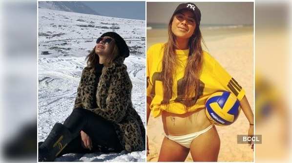 Jennifer Winget to Nia Sharma: Celebs up the hotness quotient on freezing New Year's eve