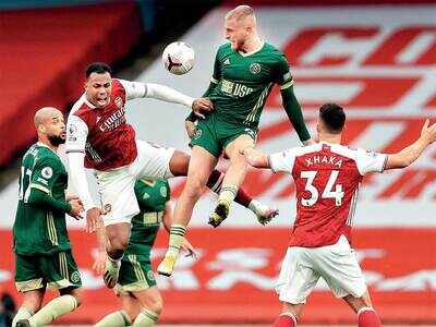 Arsenal down off-colour Sheffield United 2-1