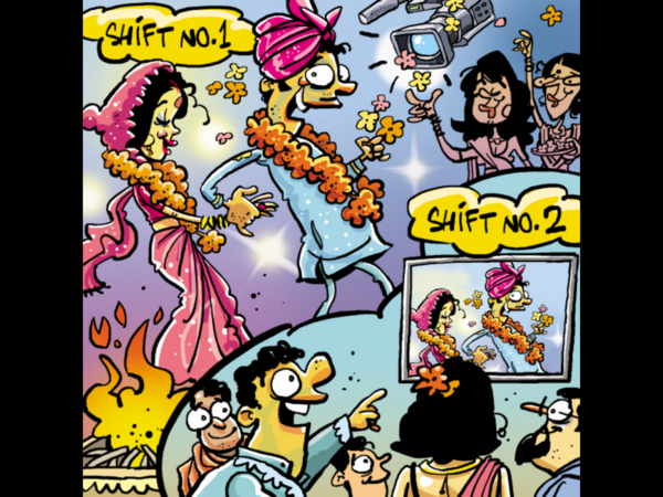Delhi NCR: Guests split in halls & shifts, tying the knot in trying times