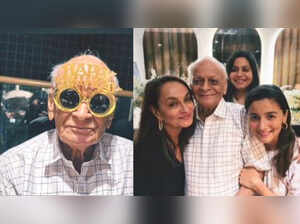 Ranbir Kapoor Can You Spot Ranbir Kapoor In This Picture From Alia Bhatt S Grandfather S Birthday Bash