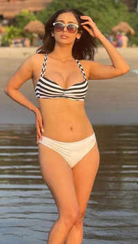 Heena Panchal's bold bikini looks