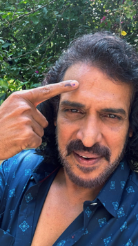 ​Actor Upendra Rao shows off his inked finger