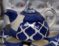 chidi print tea pot