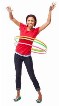 <i class="tbold">hula hoop</i>ing