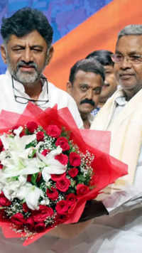 ​Congress ended the suspense of naming the new <i class="tbold">karnataka chief minister</i>​