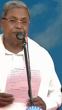 ​Siddaramaiah sworn in as <i class="tbold">karnataka chief minister</i>