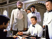 Being the first Indian doing James Bond film, there were slogans, 'Kabir Bedi Zindabad'