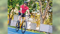 Anil Kapoor on World cycling day