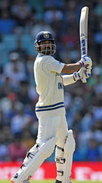 ​Ajinkya Rahane becomes 13th Indian to score 5000 runs in <i class="tbold">test cricket</i>