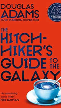 ​​'The Hitchhiker’s Guide to the Galaxy' by Douglas Adams