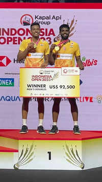 Satwiksairaj <i class="tbold">rankireddy</i>, Chirag Shetty win historic Indonesia Open title