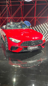 ​​In images | Mercedes-AMG SL 55 Roadster launched in India: 0-100 kmph in 3.9 <i class="tbold">sec</i>​