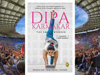 ​'Dipa Karmakar: The Small Wonder' by <i class="tbold">bishweshwar nandi</i>, Digvijay Singh Deo and Vimal Mohan