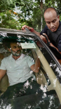Police said Rahul's convoy was stopped fearing violence