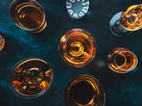Liquor served in glass, explained