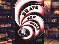 'Brave New World' by <i class="tbold">aldous huxley</i>