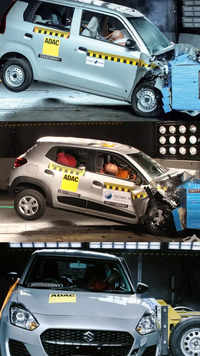 ​Seven most unsafe cars in India as per GNCAP <i class="tbold">rating</i>s: Maruti Wagon R to Renault Kwid