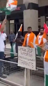 Protest threats given to <i class="tbold">indian diplomats</i>