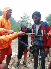 Flash floods and rescue operations