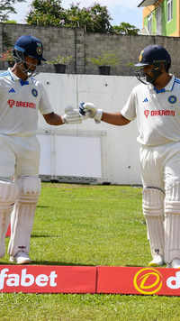 1st Test: Jaiswal, Rohit tons thwart Windies on Day 2