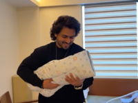 ​Shoaib expresses his emotions on holding Ruhaan for the first time in his arms