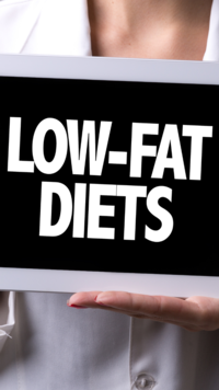 ​​Eating only low-fat​